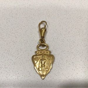 Vintage Gucci zipper pull charm